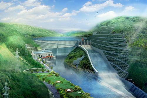 新北老挝南塔河1号水电站项目